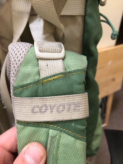 Huge Kelty Coyote 75 W Green Frame Hiking Bag