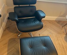 Eames Style Chair & Ottoman