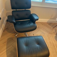 Eames Style Chair & Ottoman