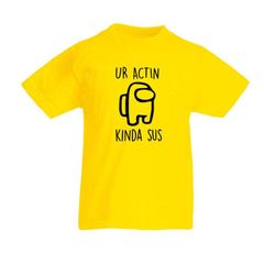 Youth Kinda Sus T Shirt Among Us Unisex