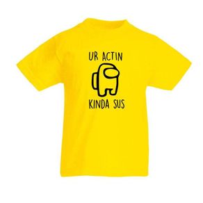 Youth Kinda Sus T Shirt Among Us Unisex