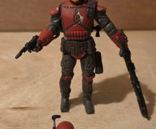 Star Wars Rare Elite Forces Dred Priest 3.75 " Scale As New Out Of Pack