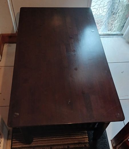 Solid mahogany table