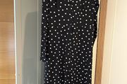 Polka dot black dress 14