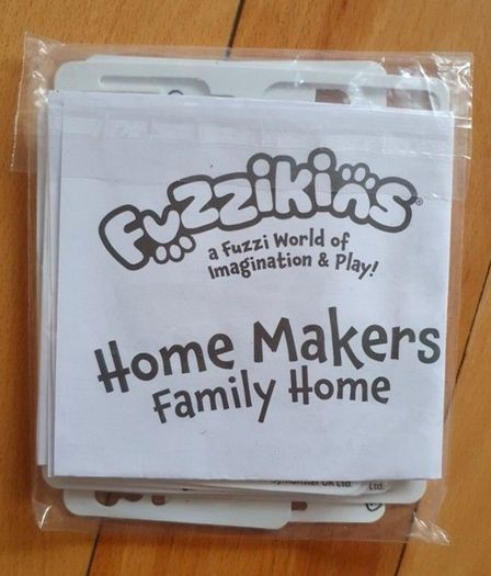 Fuzzikins Home Makers Family Home Playset