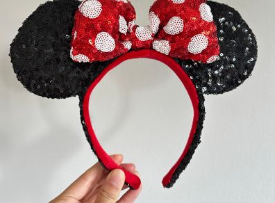 Genuine Disney Headband, Minnie Mouse