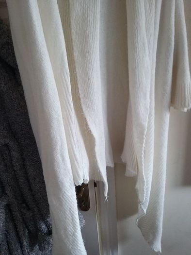 Cream Waterfall Cardigan