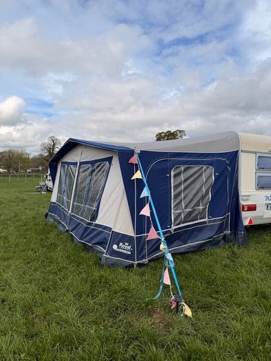 Adria Five Berth Caravan with Full Awning