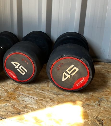45kg jordan dumbbells