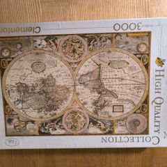 Old Map Puzzle 3000 pieces
