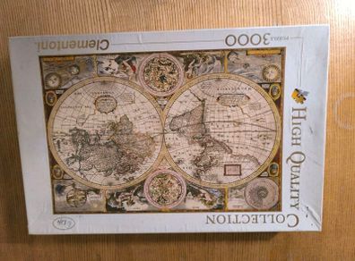 Old Map Puzzle 3000 pieces