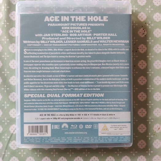 Ace in the Hole Blu Ray Set