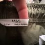Boys M&S khaki green trousers - age 9-10 Image 3