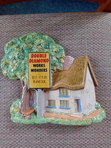 Vintage Beswick Double Diamond Pub Wall Plaque