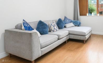 Grey Corner Sofa in Great Condition