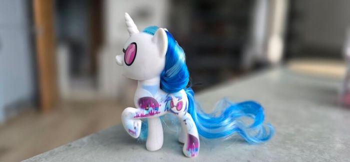 DJ Pony Pon Brushable 3inch Movie MLP G4 My Little Pony 2017