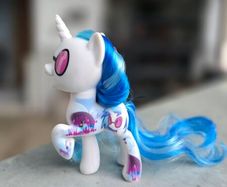 DJ Pony Pon Brushable 3inch Movie MLP G4 My Little Pony 2017