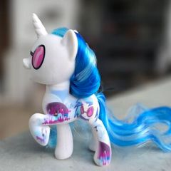 DJ Pony Pon Brushable 3inch Movie MLP G4 My Little Pony 2017