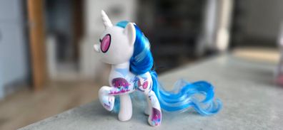 DJ Pony Pon Brushable 3inch Movie MLP G4 My Little Pony 2017