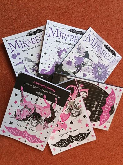 Harriet Muncaster Book Collection (Isadora Moon, Mirabelle, Victoria Stitch)