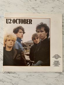 U2 - October 12 inch vinyl album- Original 1981 1st UK press