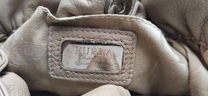 Furla Italian leather hobo bag / handbag