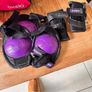 Roller Skates size 3, bag & protector pads Image 6