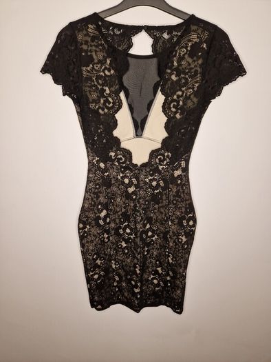 Elegant Black Lace Dress