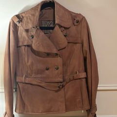 Mango Vintage leather jacket
