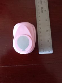 Balloon paper punch