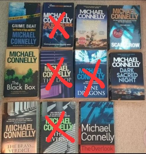 Michael Connelly Crime Thriller Suspense - 3 for 5 euros