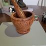 Pestle and mortar wooden Image 2