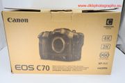 Canon Eos C70 Super 35mm 4k 120 Fps Cinema Camera #0623