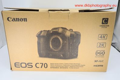 Canon Eos C70 Super 35mm 4k 120 Fps Cinema Camera #0623