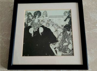 Vintage framed print