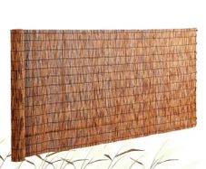 Natural Reed Fencing, 5.5 ft x 16.4 ft, Reed Screen Curtain Balcony Reed Fence Roll for Outdoor Backyard Patio