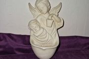 Vintage holy water cherub