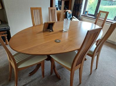 Dining Room Table and 6 Chairs