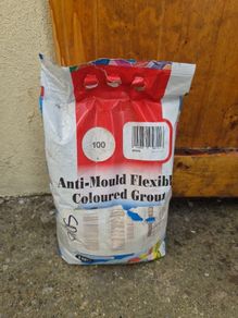 White Tile Grout