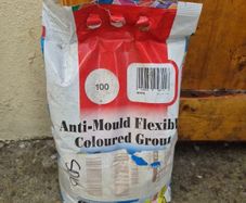 White Tile Grout