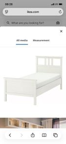 2 single beds with mattresses