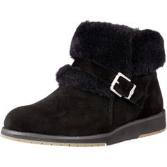 EMU Australia Oxley Fur Cuff Water-Resistant Suede Boots size 5
