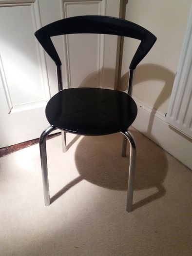 1980s Rubber Chair by Bent Krogh
