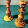 Wooden Candle Holders/Sticks Image 4