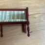 Quality Dolls House Mahogany Furniture Set 12 pieces Image 10