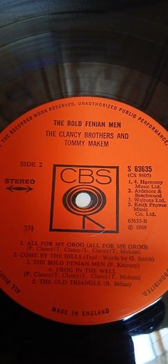 The Clancy Brothers & Tommy Makem LP Collection - 4 X LP - Irish Music