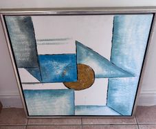 Acrylic on canvas painting
