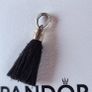Pandora black tassal charm Image 2