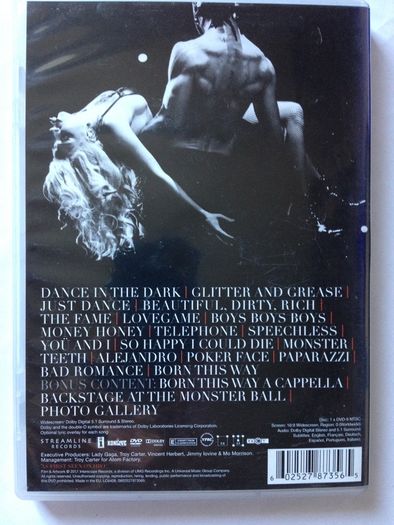Lady GAGA [2011] The Monster Ball Tour: At Madison Square Gardens [Music DVD]