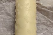 Laura Ashley Butterfly Pillar Candle NEW